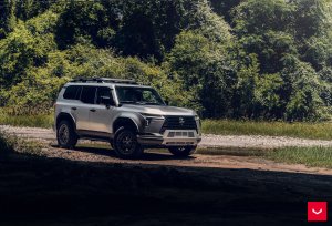 Lexus GX 550 Custom Wheels - HFX-1 by Vossen - Matte Gunmetal